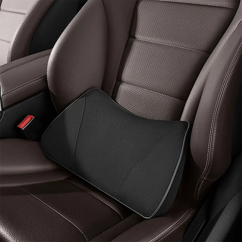 Car Seat Lumbar Support，Cotton Lumbar Pillow，Versatile Use Lower Back Cushion, Lumbar Support Pillow for Office Chair & Car Seat