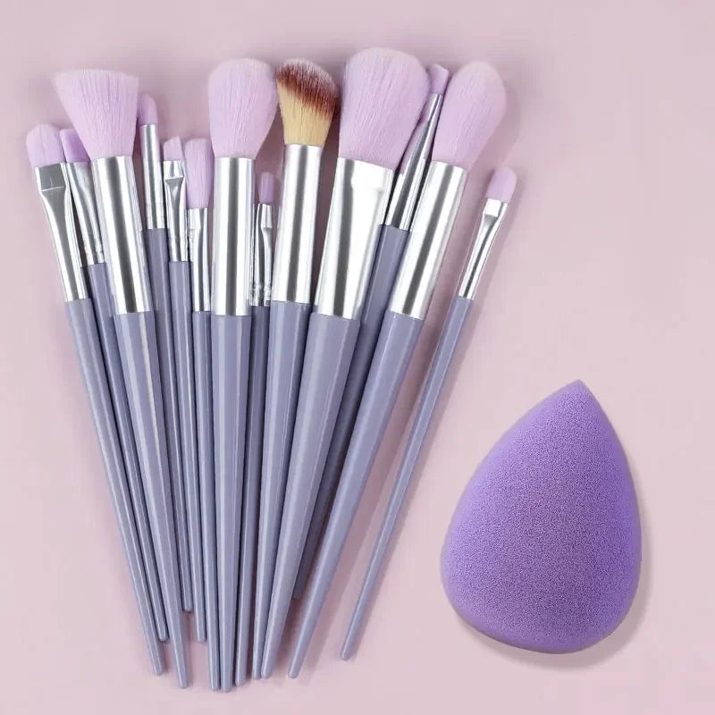 10-20PCS Makeup Brush Set - Powder, Eye Shadow, Highlighter, Foundation & Contour Brushes | Tonyfinger Store