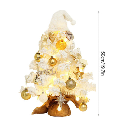 White Mini Artificial Christmas Tree