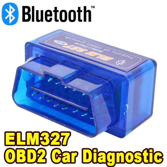 Latest Bluetooth ELM327 V2.1/V1.5 OBD Scanner for Android - Super MINI Car Diagnostic Tool