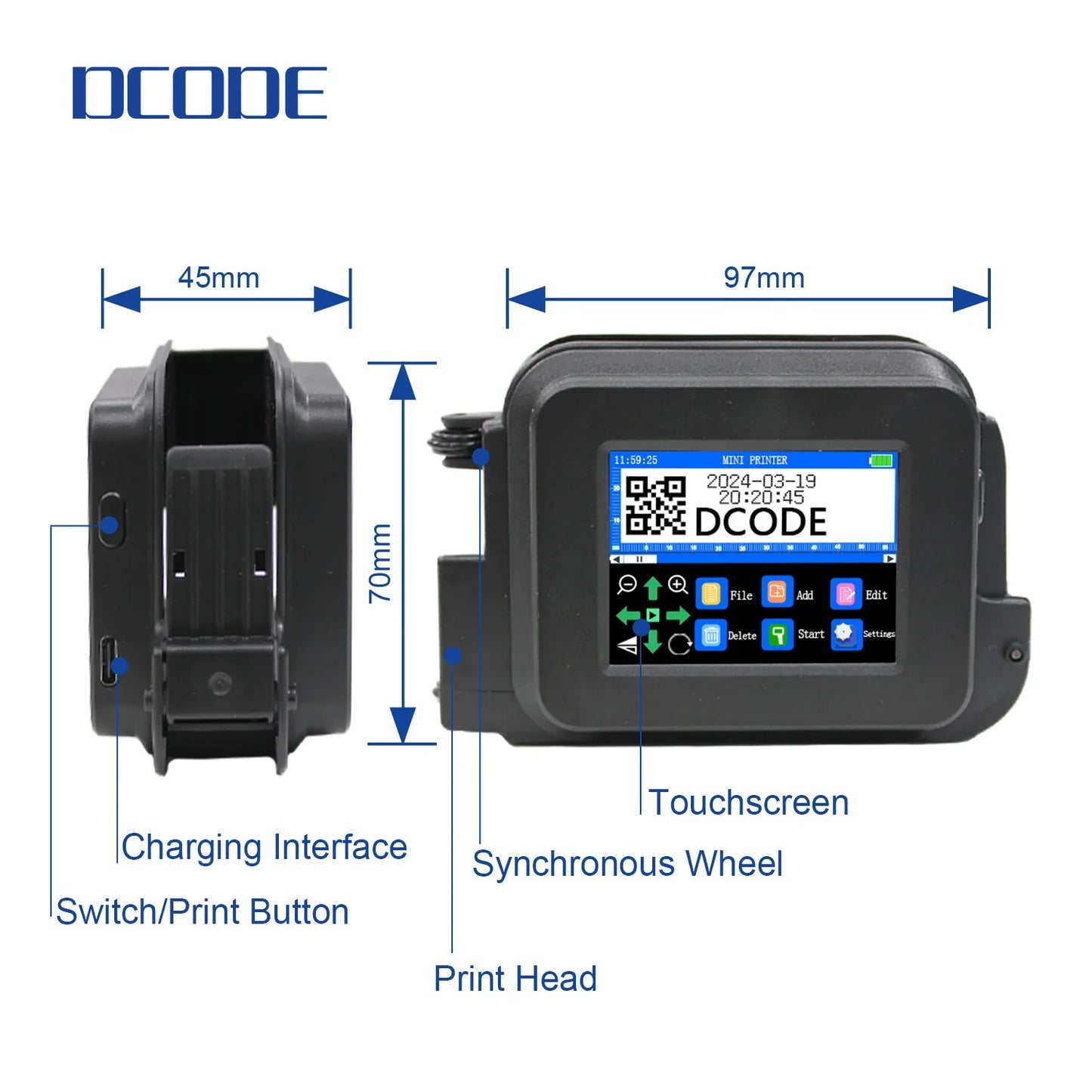 DCODE XMINI 12.7mm