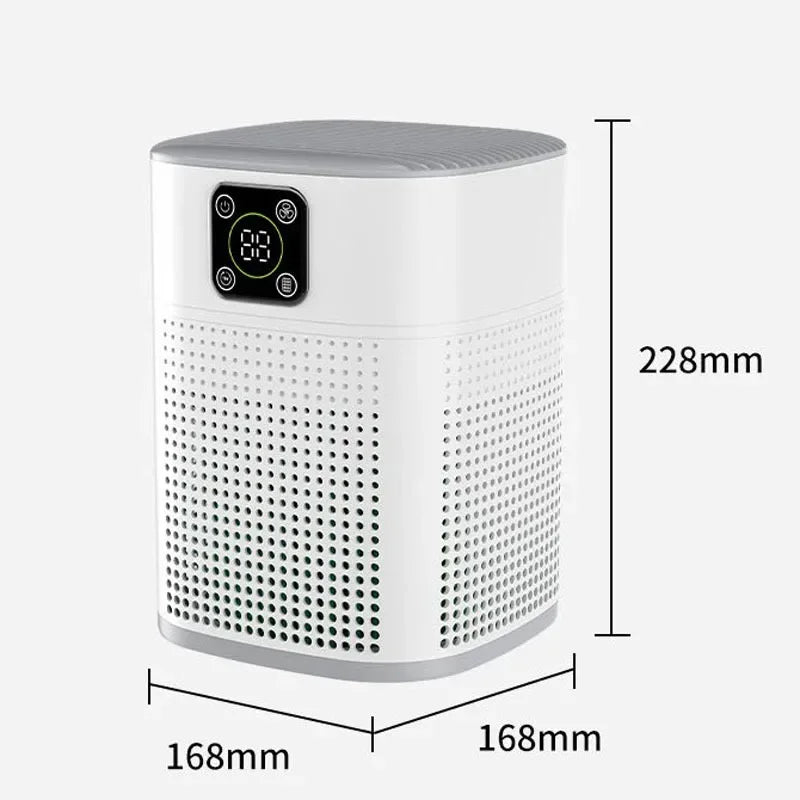 HY1800 Pro Air Purifier Protable H13 HEPA & Carbon Filters Smart Control Panel Efficient purifying Air Cleaner for Home