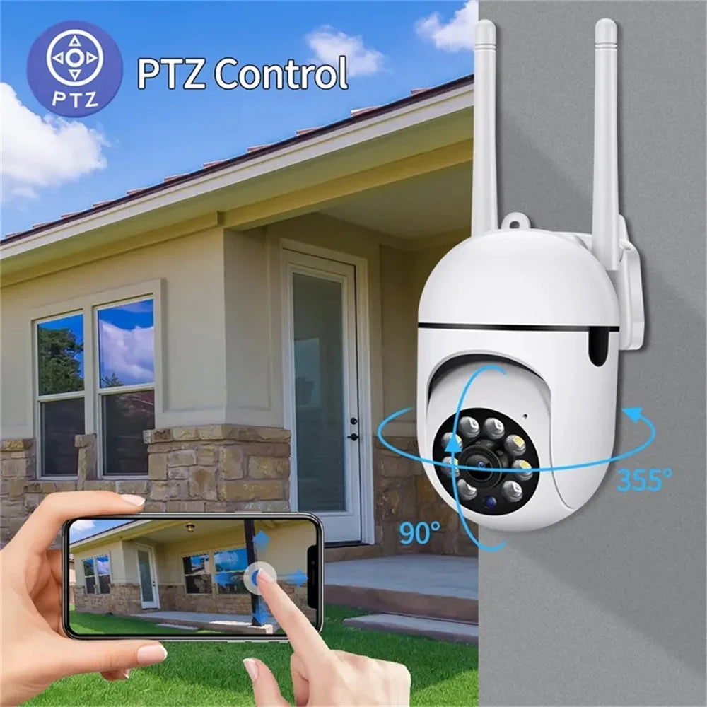 5MP 5G WiFi Surveillance Cameras IP Camera HD 1080P IR Full Color Night Vision Security Protection Motion CCTV Outdoor Camera