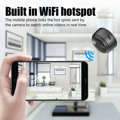 HD 1080P WiFi Indoor Security Camera with Audio | Wireless CCTV Monitor