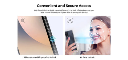 2024 HOTWAV Note 13 Mobile Phones Android 6.6'' HD+ 90Hz 50MP Camera 5160mAh Battery 8GB(4+4)+128GB Smartphones