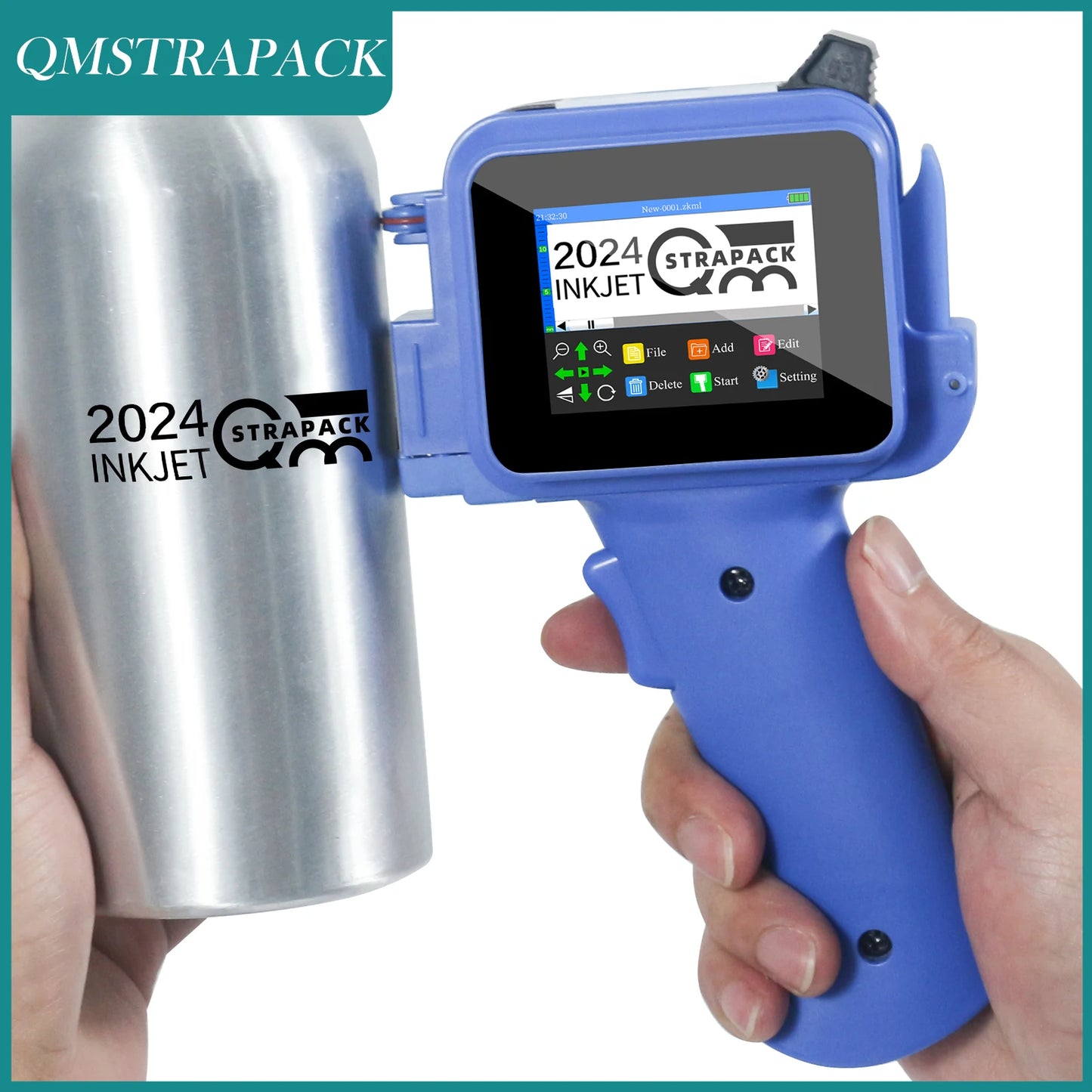 12.7mm Portable Inkjet Printer - QR Codes & Labels