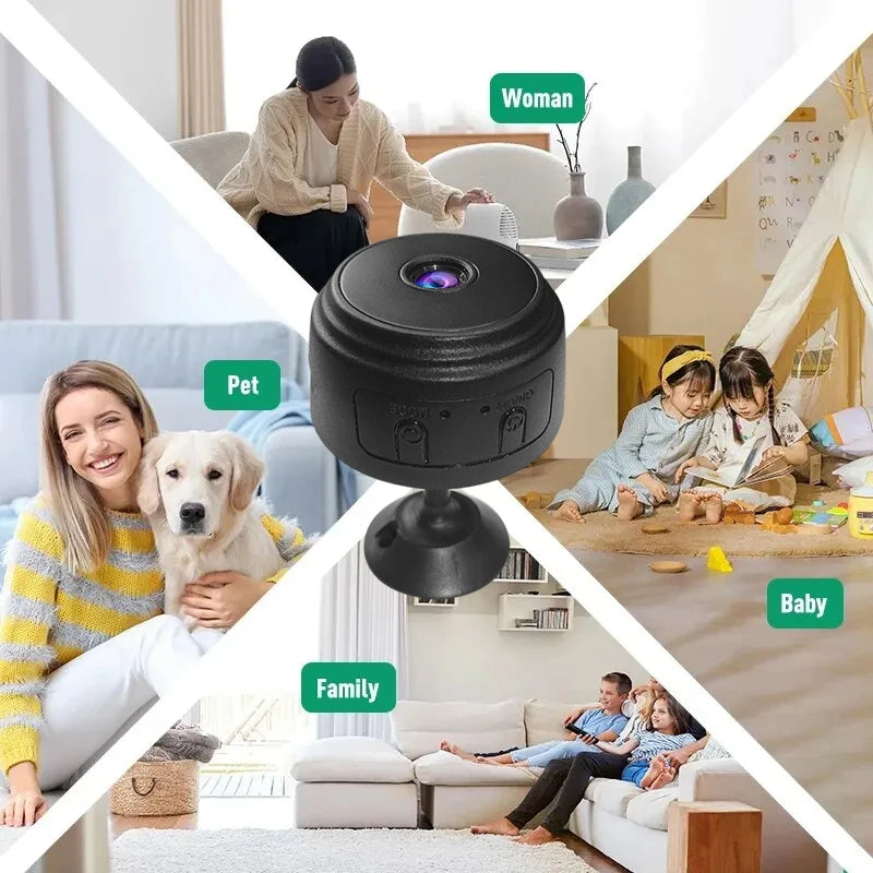 A9 WiFi Mini Camera Recorder Security Monitoring Wireless Video Mini Camera Recorder Voice Camera Smart Home For Infants And Pet