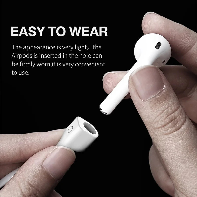 Magnetic Headset Anti-lost Rope Suitable for Apple Airpods Headset Silicone Lanyard Bluetooth Headset Anti-lost Rope