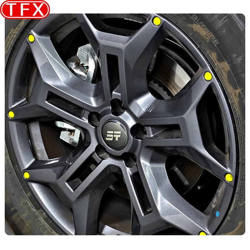 For Chery Jetour T2 2024 2023 Car Styling Wheel Hub Center Cover ABS Wheel Hub Screw Cap Auto Decorative Accessories