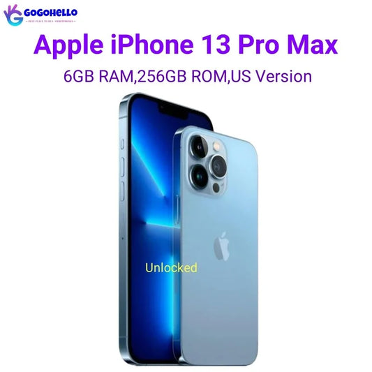 Original Apple iPhone 13 Pro Max - 6.7" OLED Display, A15 Bionic Chip, 5G, Face ID, Unlocked 98% New | tonyfinger store