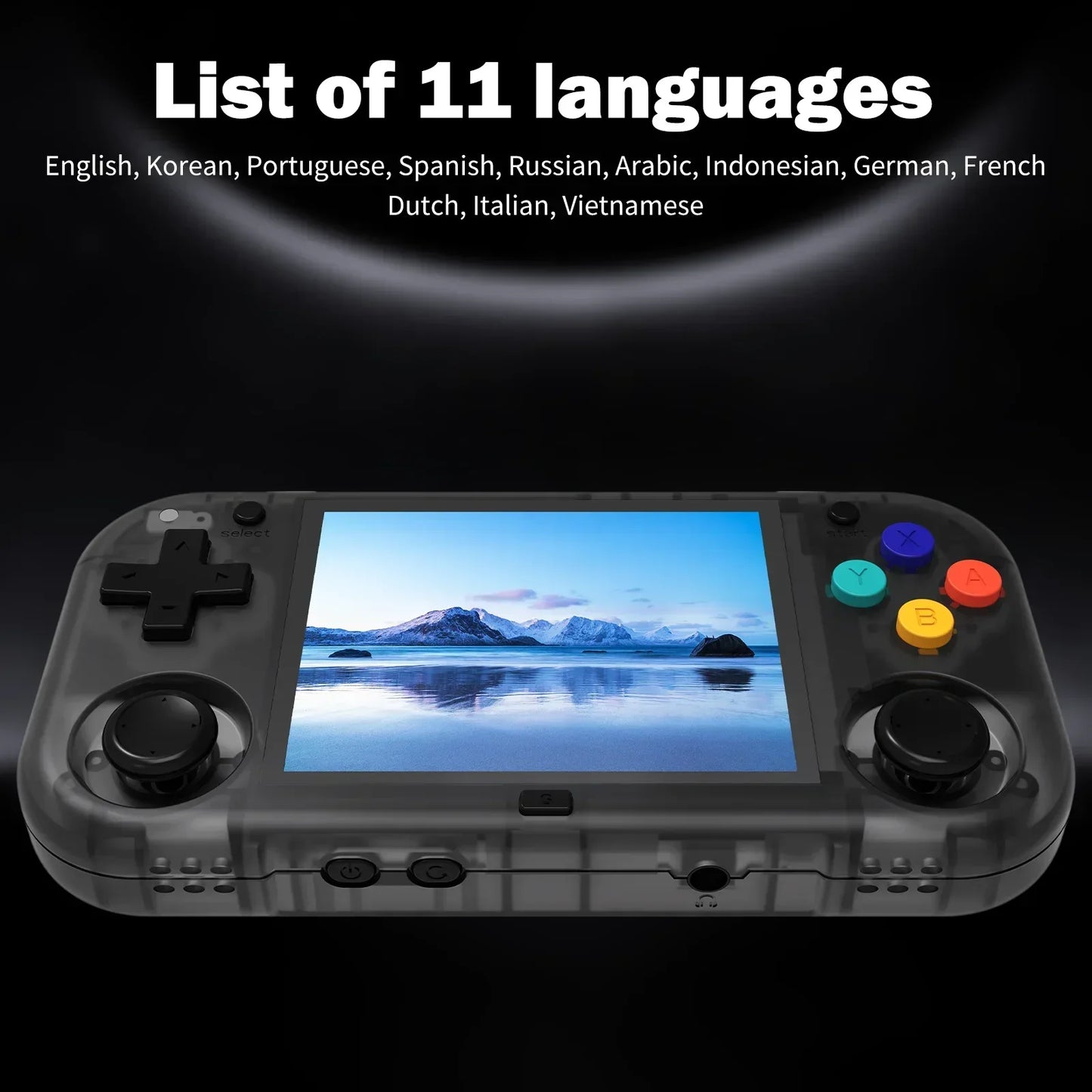 MagicX XU Mini M Handheld Game Players Consoles 2.8 Inch IPS Full Viewing Angle Portable Game Console Retro Video Linux System