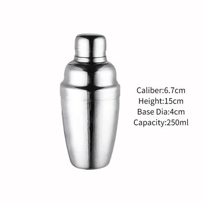 Japanese Style Cocktail Shaker - Stainless Steel Whiskey Shaker for Bartenders & Home Bars | Bar Accessories | tonyfinger store