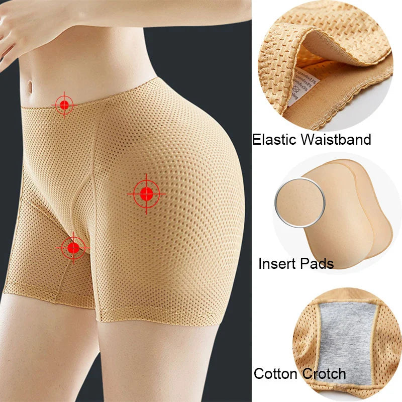 GUUDIA Butt Lifting Padded Panties - Hip Enhancer & Control Shapewear