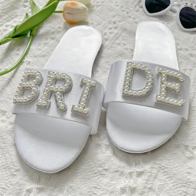 Summer Bride Satin Pearl