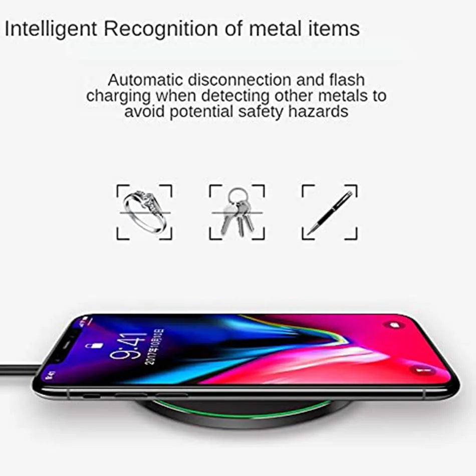 200W Fast Wireless Charger for iPhone 14/13/12/15 Pro, Samsung, Xiaomi, Huawei