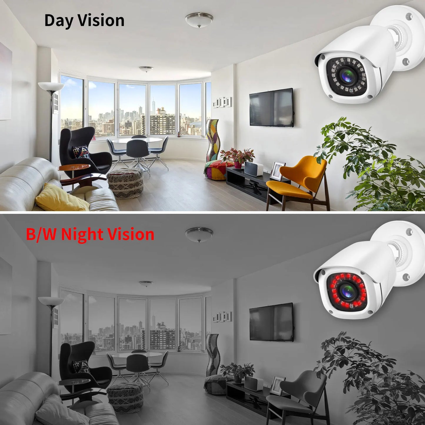 Gadinan HD AHD Camera - 720P/1080P/5MP, Infrared Night Vision, Outdoor Bullet CCTV