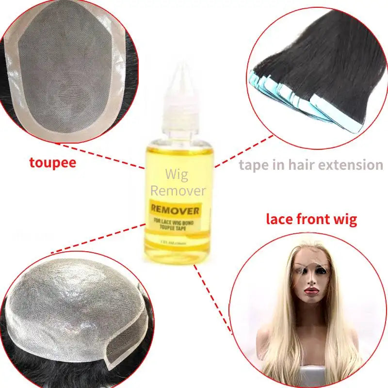 Wig Glue Waterproof Extra Hold Glue Remover Lace Melting Spray Wax Stick Hair Lace Tint Spray Lace Tint Mousse for Lace Wig