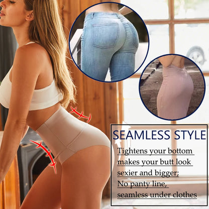 Women Sexy Seamless Shapewear Bodysuit Ice Silk Breathable Tummy Control Butt Lifter Briefs Female Slimming Underwear Finetoo