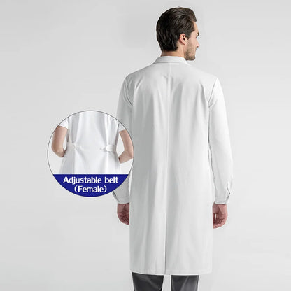 High Quality White Coat Lab Coat Hospital Doctor Slim Nurse Uniform Spa Uniform Nursing Uniform Scrubs Medical Uniforms Women