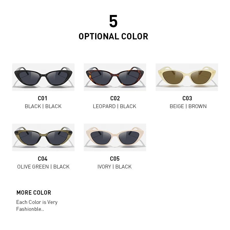 MERRYS DESIGN Women Cat Eye Polarized Sunglasses Fashion Ladies Luxury Brand Trending Sunglasses UV400 Protection S6327