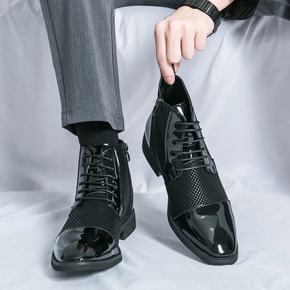 Men's Shoes Comfortable Mens Casual Shoes High-quality Business Leather Shoes New Fashionable Formal Shoes Non-slip Office Shoes