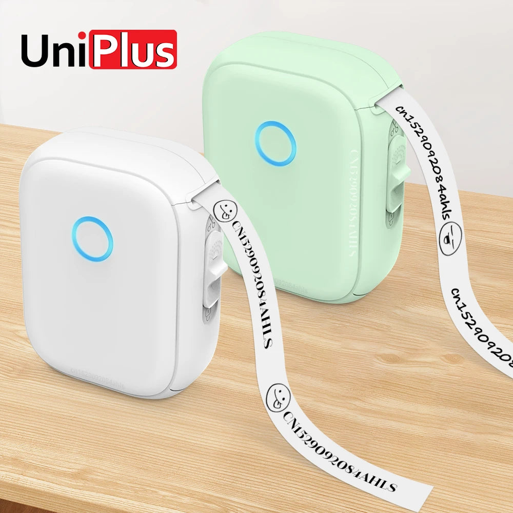 P12 Bluetooth Inkless Label Printer - Portable Mini Thermal Printer with Auto Cut