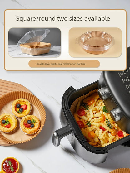 Square Food Special Use Oiled Paper Tool Air Fryer