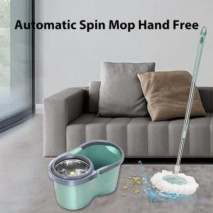 bucket set rotatable automatic dewatering broom mop floor cleaning