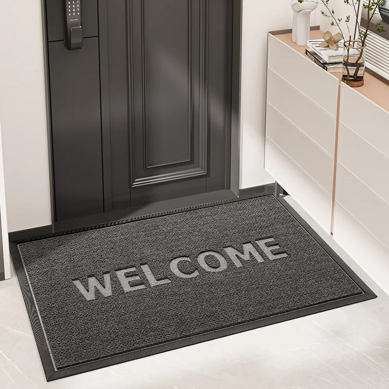 Welcome to the doormat Absorbent quick drying Anti-slip Kitchen mat Shopping mall Hotel Foot pad Home decoration Outdoor camping