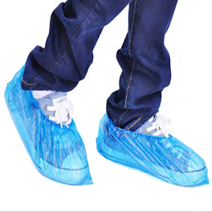 100Pcs Disposable Shoe Covers - Hygienic Boot Protection for Home & Work