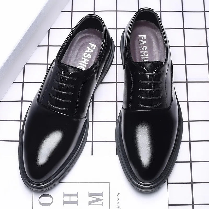 leather shoes men'