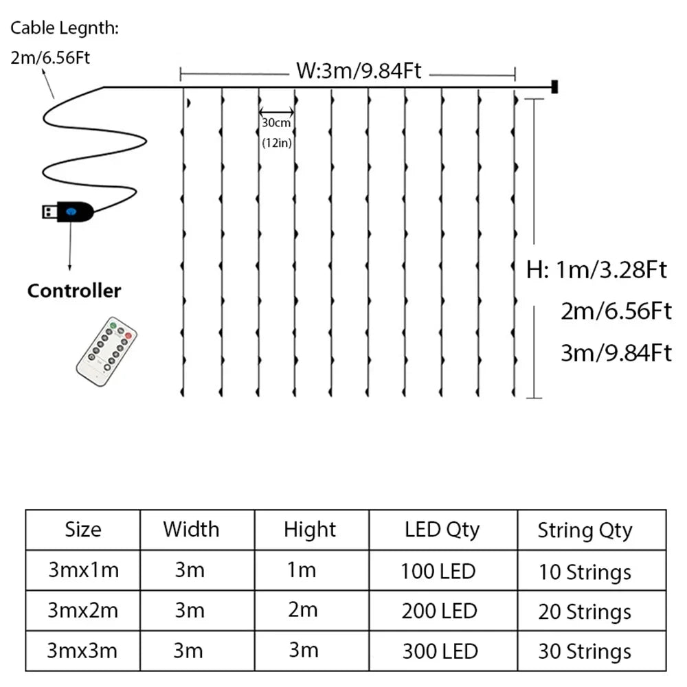 battery led string lights 