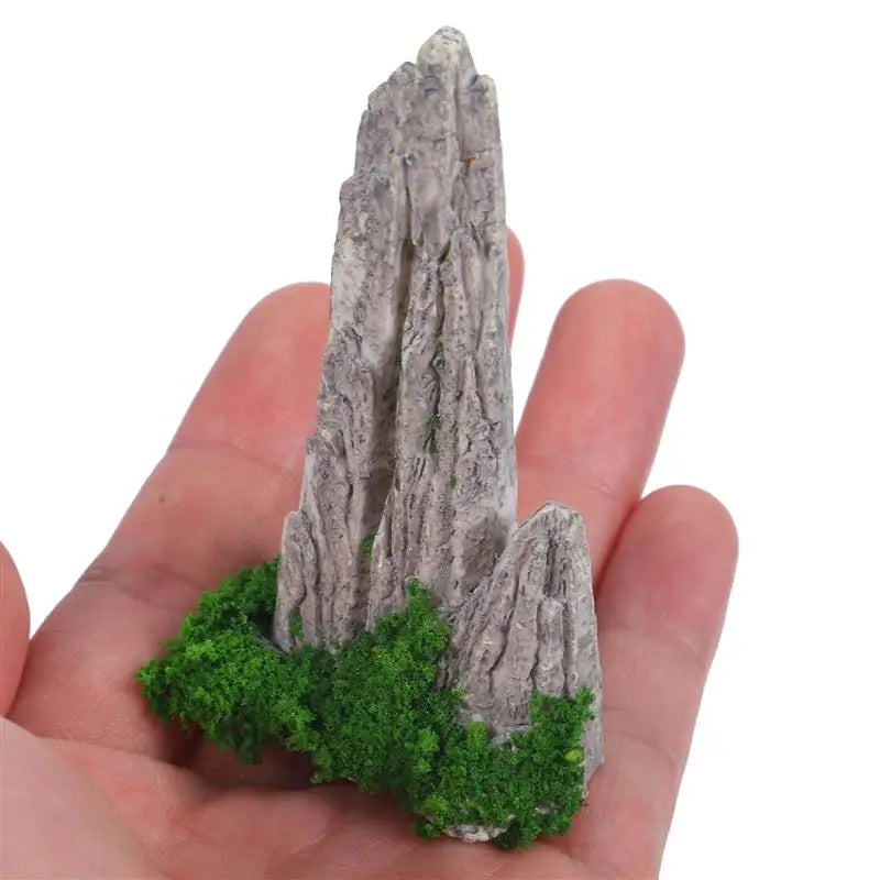 8 Pcs Mini Rockery Ornaments for Outdoor Garden Decor