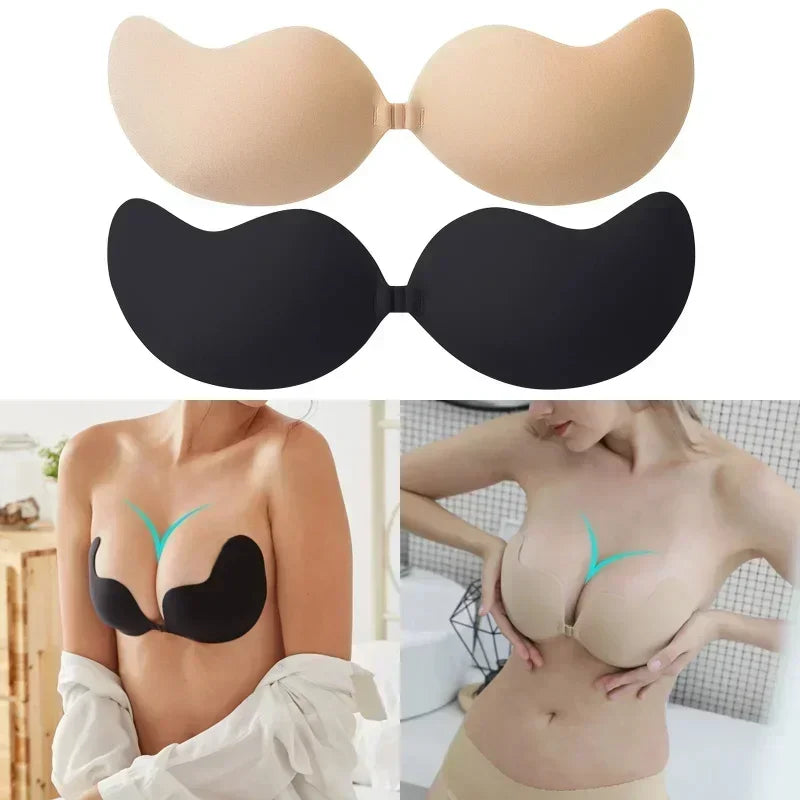 2024 Mango Shape Silicone Lift-Up Bra Stickers - Self Adhesive, Strapless, Invisible