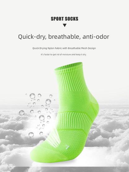 Professional Running Basketball Quick-Drying Sweat-Absorbent Women's Sports Socks