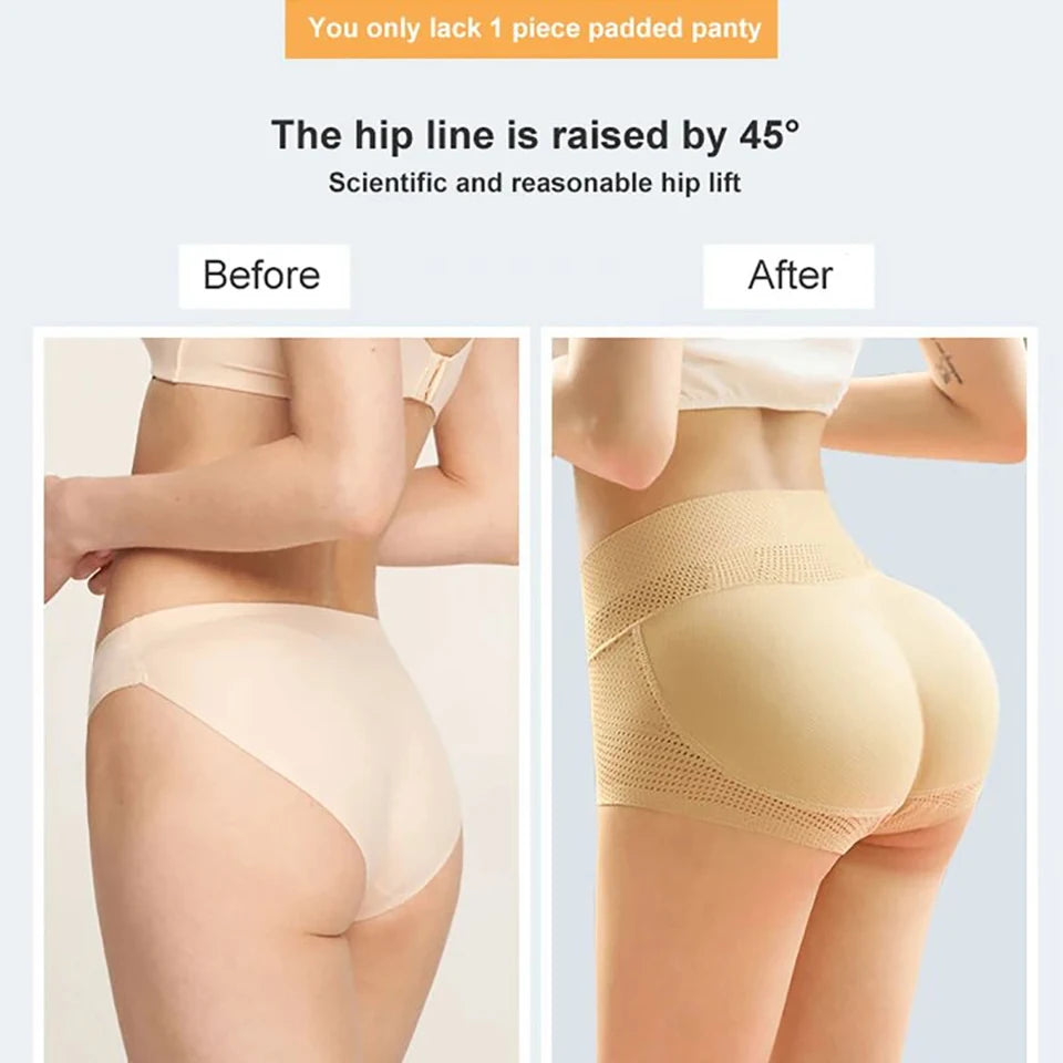 High Waist Butt Lifter & Padded Hip Enhancer Panties