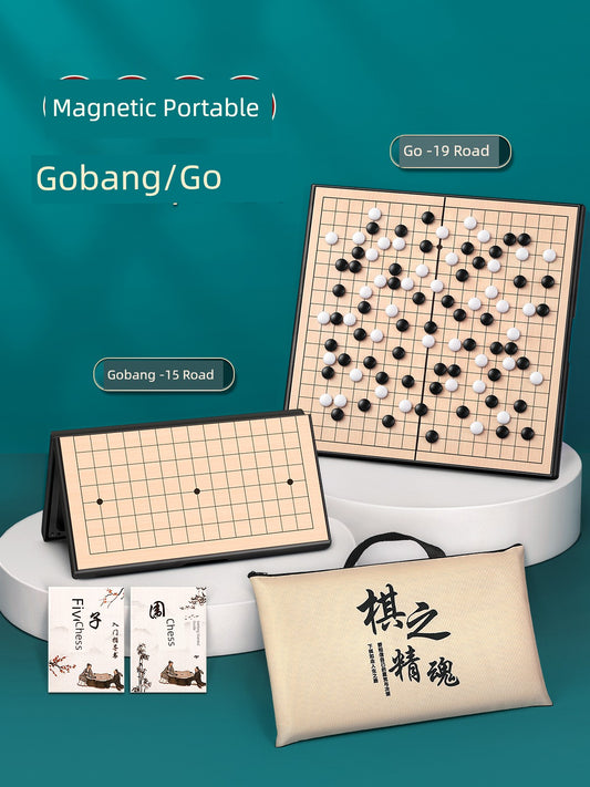Primary School Students with Magnetic Adult Version Multi-Functional Five-in-a-Row