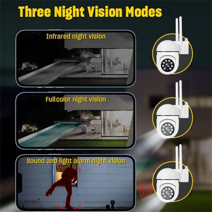 8MP Smart Home WiFi Camera: Motion Detection, Auto Tracking, Color Night Vision