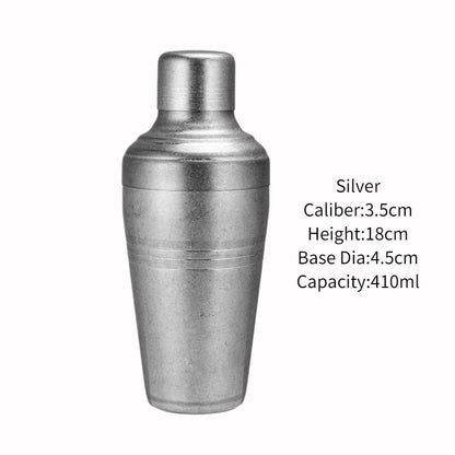 Japanese Style Cocktail Shaker - Stainless Steel Whiskey Shaker for Bartenders & Home Bars | Bar Accessories | tonyfinger store