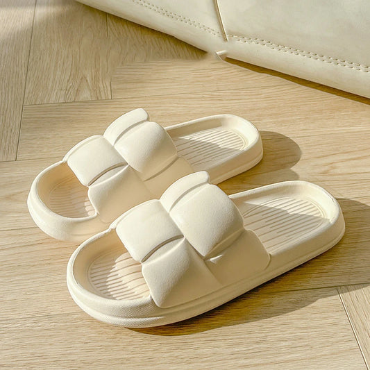 Summer Women Beach Slippers Thick Platform Eva Slippers Home Flip Flops Ladies Fashion Soft Sole Cloud Sandal Light