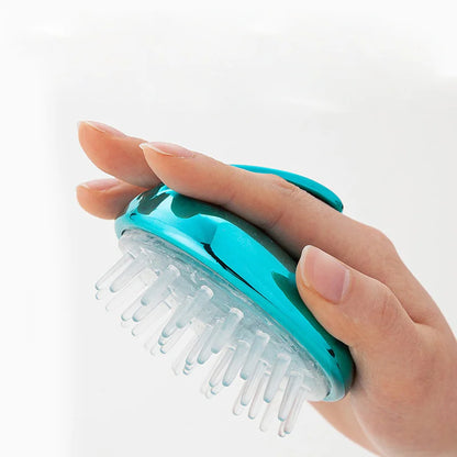 Silicone Scalp Massager Shampoo Brush Hair Washing Comb Relieve Fatigue Bath SPA Relax Shower Hair Salon Hairdressing