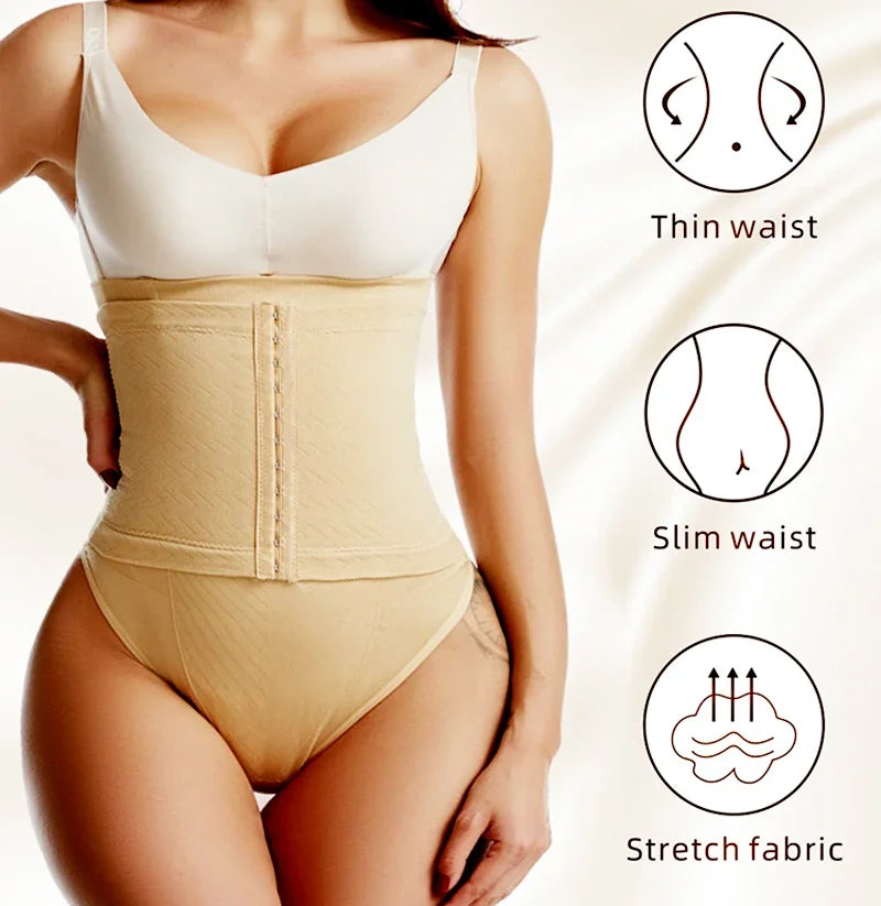 Double Control Shapewear: Waist Cincher, Butt Lifter, Seamless Panty