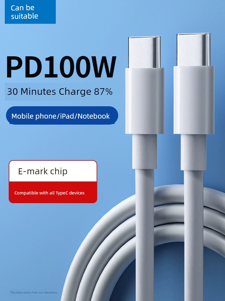 Dual-Headed PD Fast Charging Laptop Cable