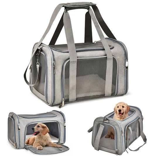 Airline-Approved Soft-Sided Pet Carrier Backpack for Small Dogs & Cats