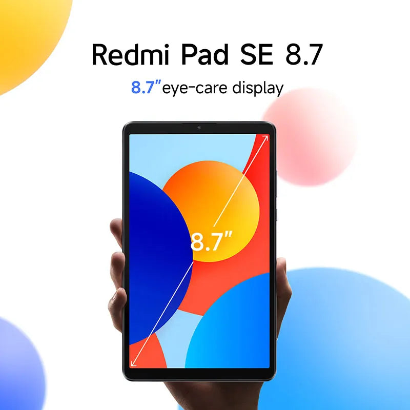 Xiaomi Redmi Pad SE 8.7 inch Global Version Mi Tablet 90Hz Display 6650mAh MTK Helio G85 Dual speakers Dolby Atmos®