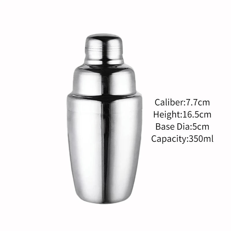 Japanese Style Cocktail Shaker - Stainless Steel Whiskey Shaker for Bartenders & Home Bars | Bar Accessories | tonyfinger store