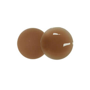 Seamless Tan Silicone Nipple Covers – Discreet, Comfortable, and Reusable - Skin-Friendly Silicone Nip Covers for All Skin Tones