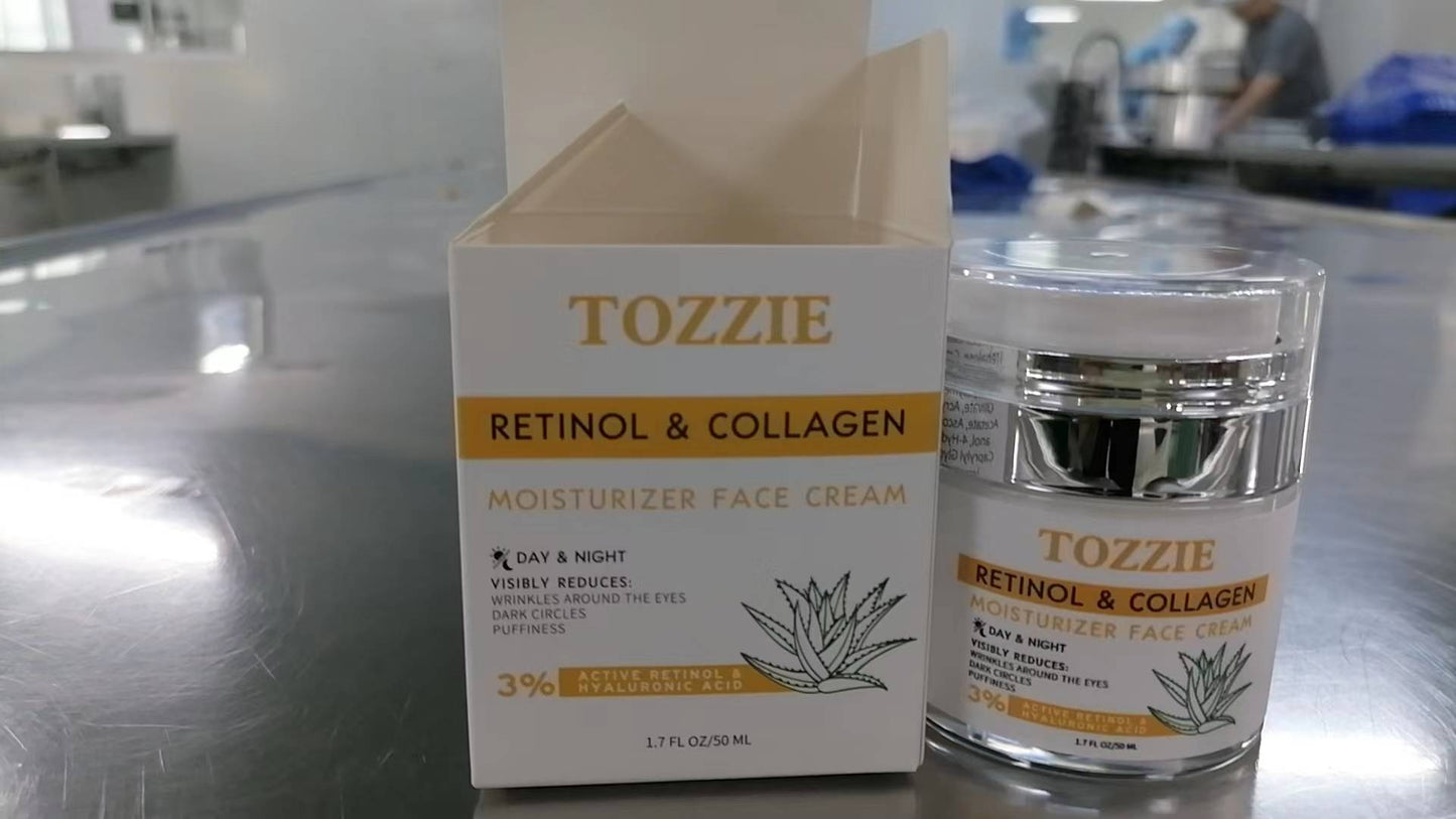 Tozzie Moisturizer Face Cream for Glowing Skin - Unlock Radiant Beauty - Embrace Healthy Glow - Tozzie Moisturizer Rejuvenate Your Skin with Luxurious Face Cream (12 per carton)