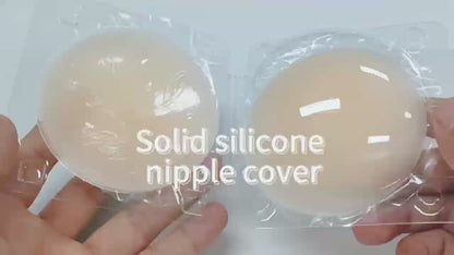 Tozzie Nipple Covers: Perfect for Sheer Tops - Ultra-Thin, Comfortable, and Discreet for All Skin Tones - Skin-Friendly Silicone Nip Covers